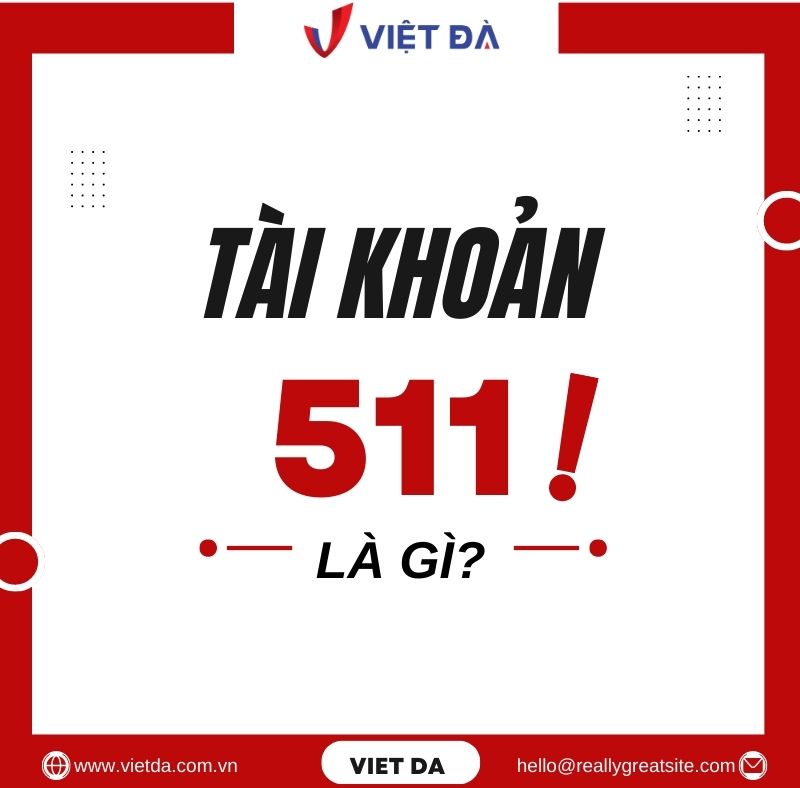 tài khoản 511 là gì