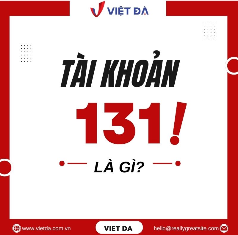 tài khoản 131 là gì